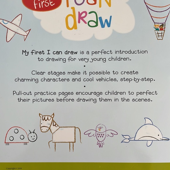 My First I Can Draw with Pull-Out Practice Pages - Ages 3+ - Picture 3 of 6